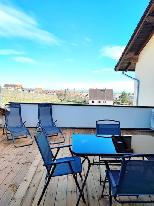 Vue Splendide Au Coeur Des Vignes Apartment Bergheim Luaran gambar